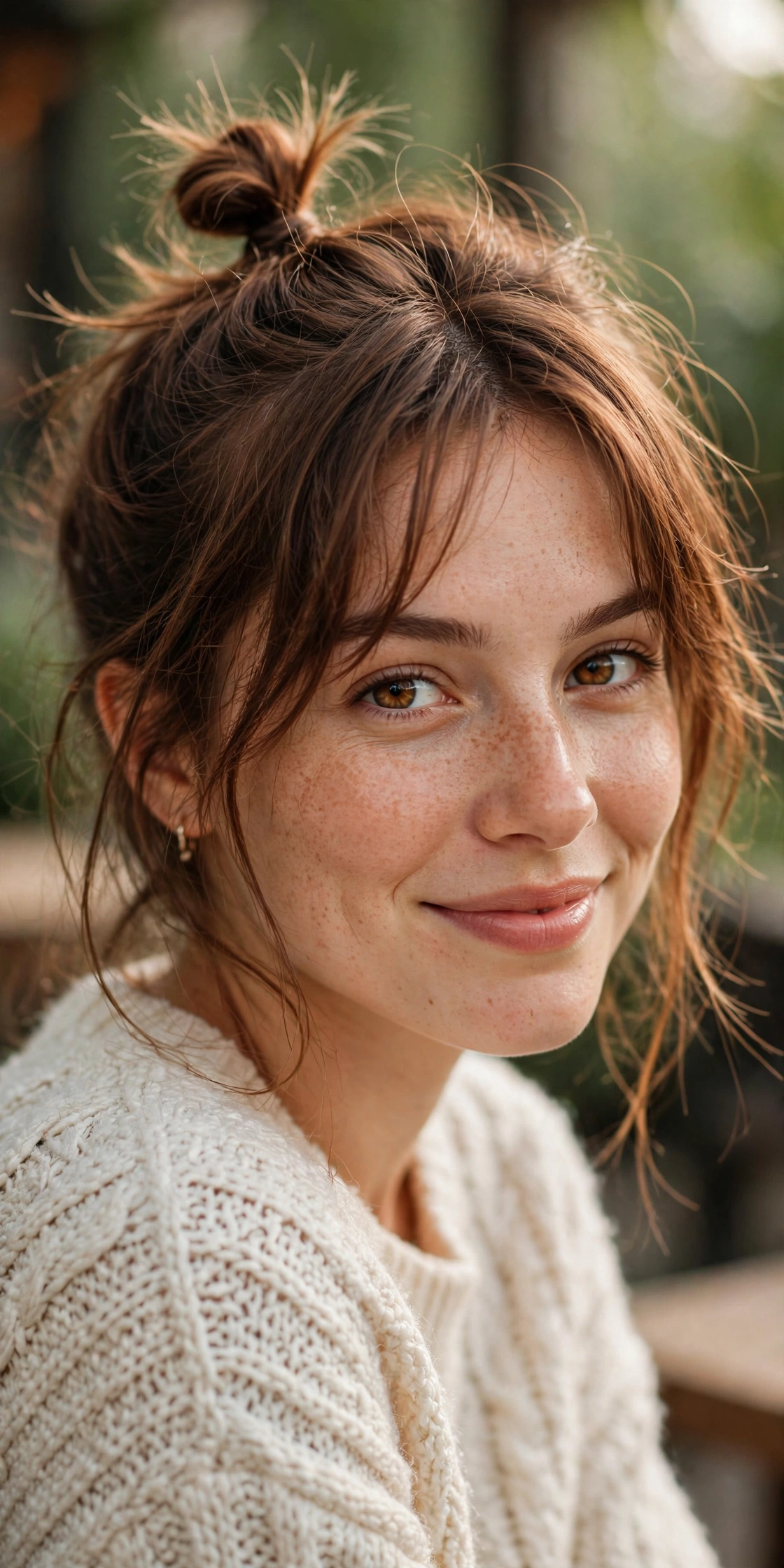 Nutmeg Knot hairstyle