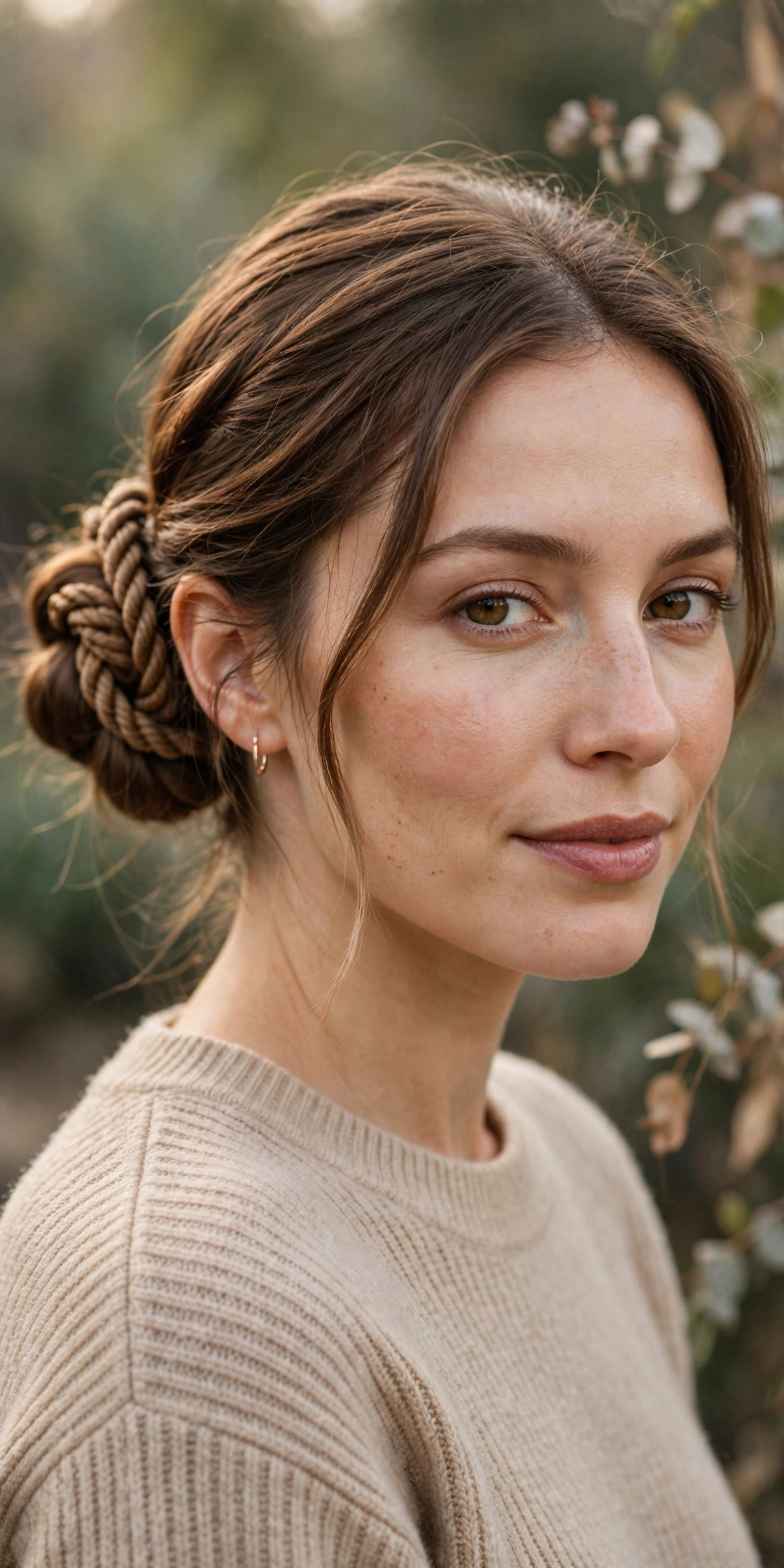 Spiced Bun hairstyle