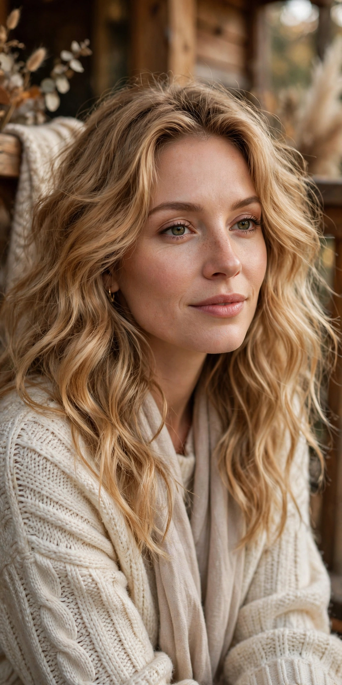 Toasted Marshmallow Waves hairstyle