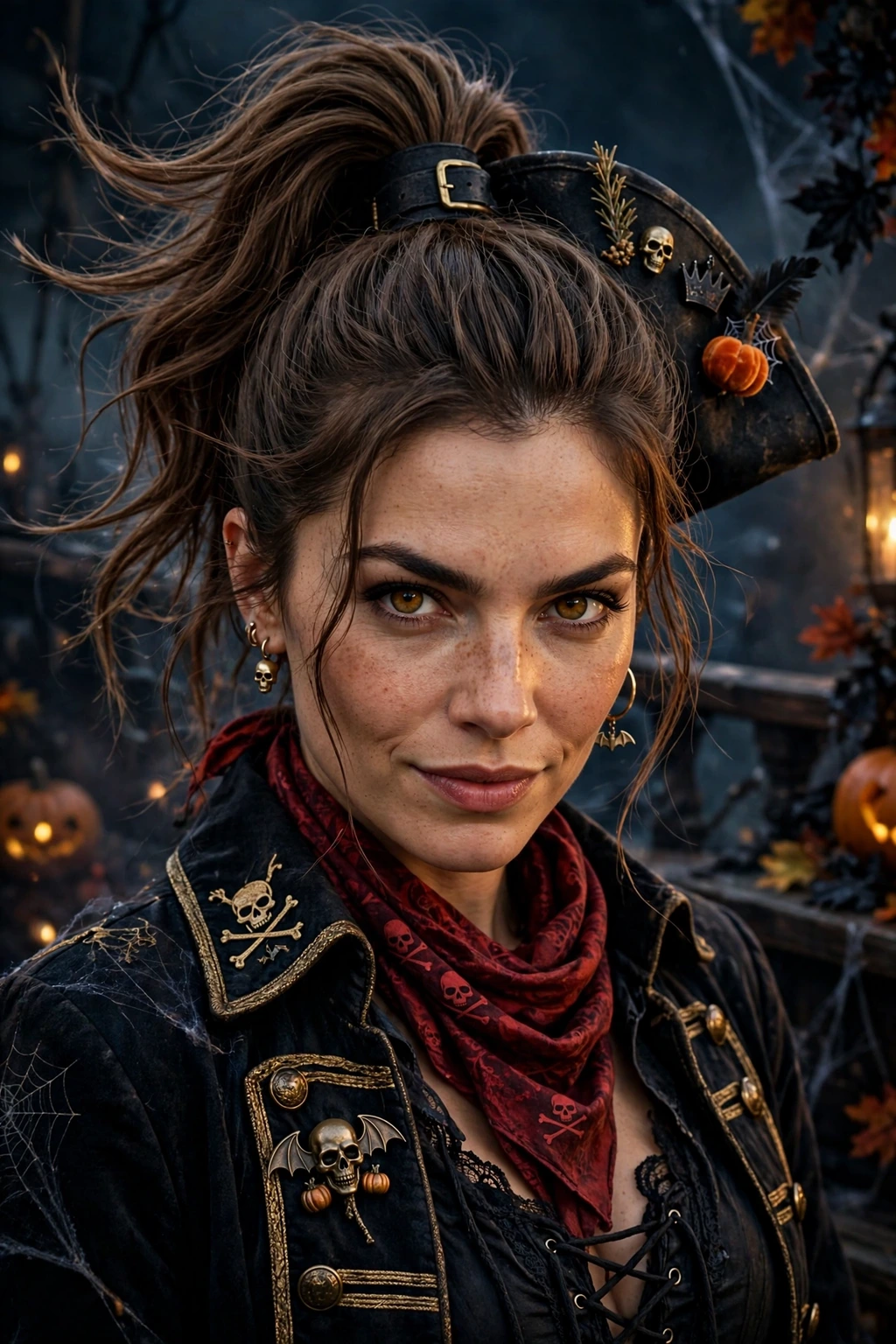 Swashbuckler ponytail hairstyle