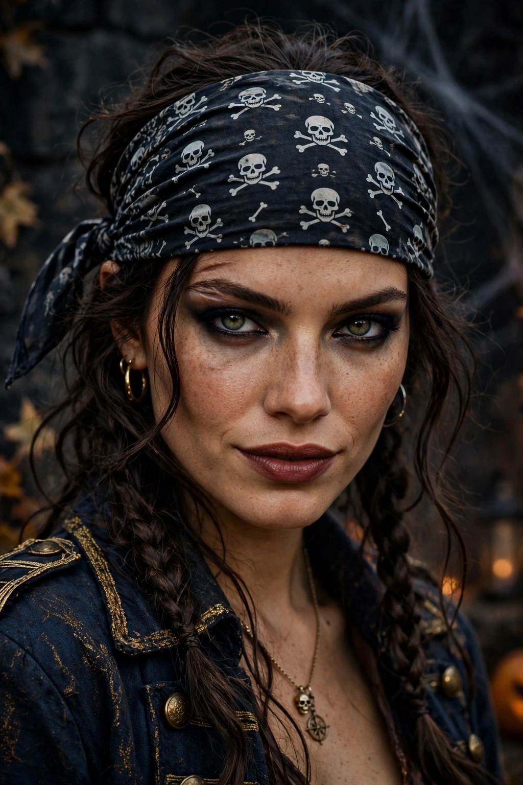 Pirate bandana hairstyle