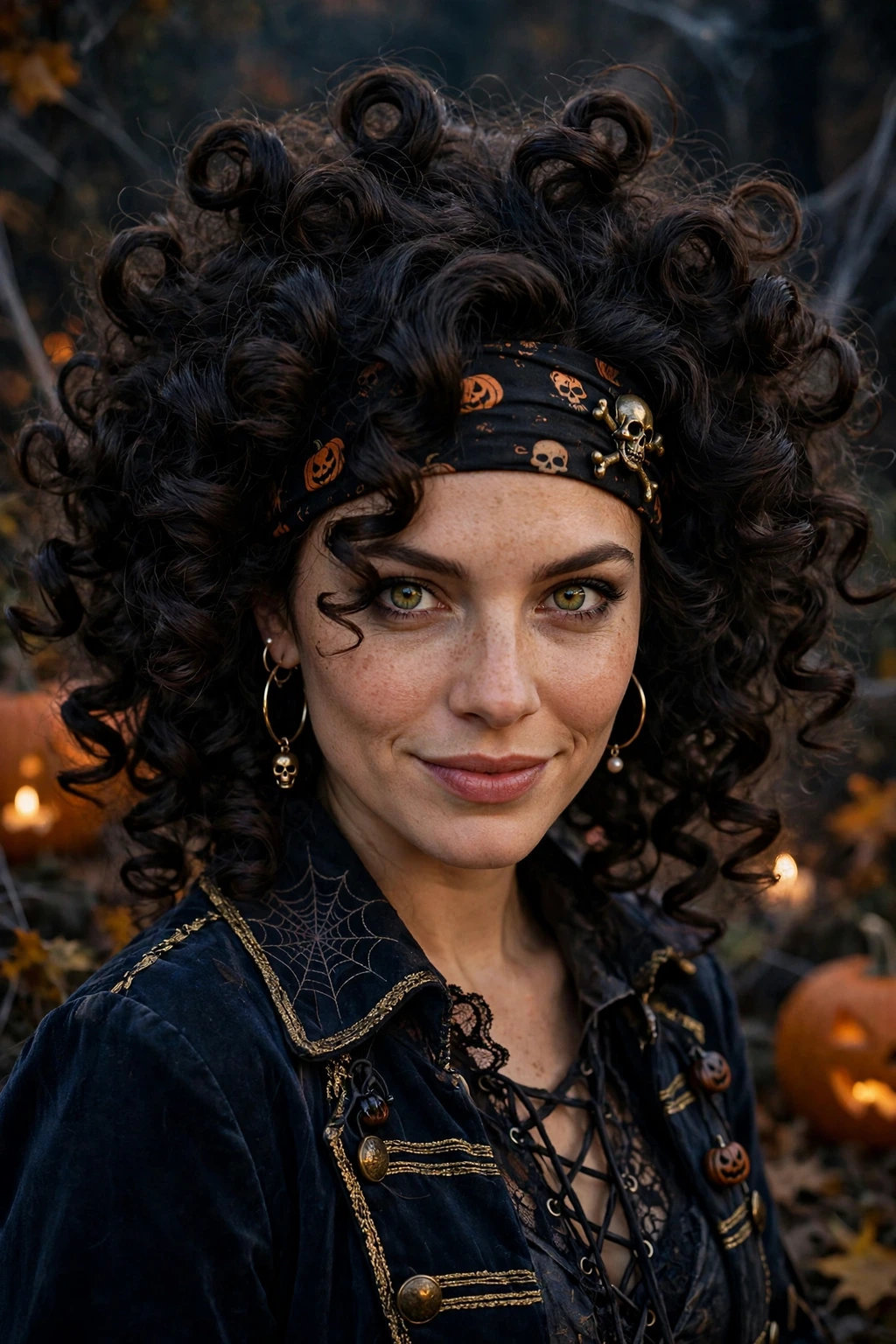 Cannonball curls hairstyle