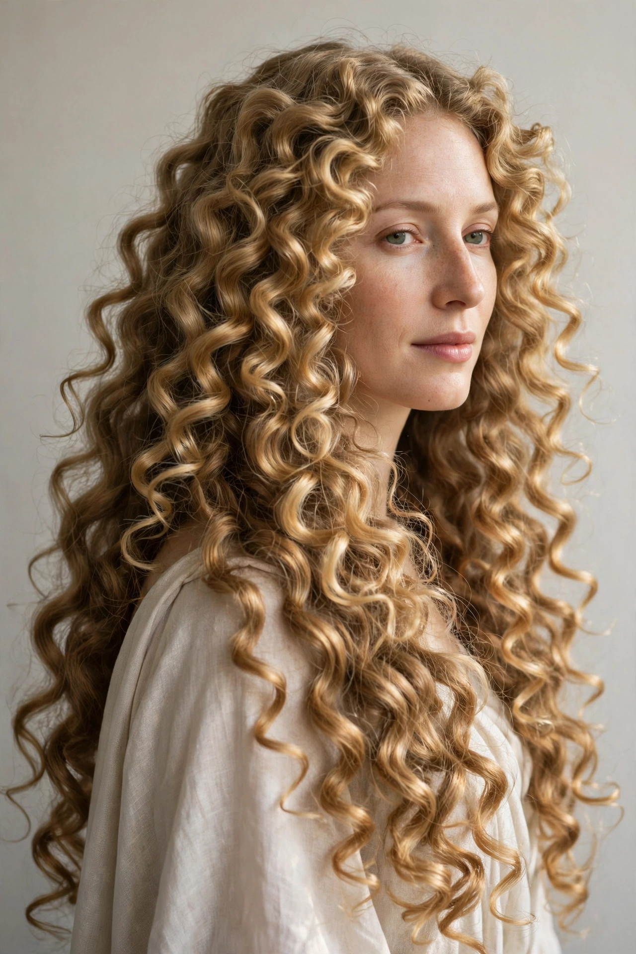 Botticelli Curls hairstyle