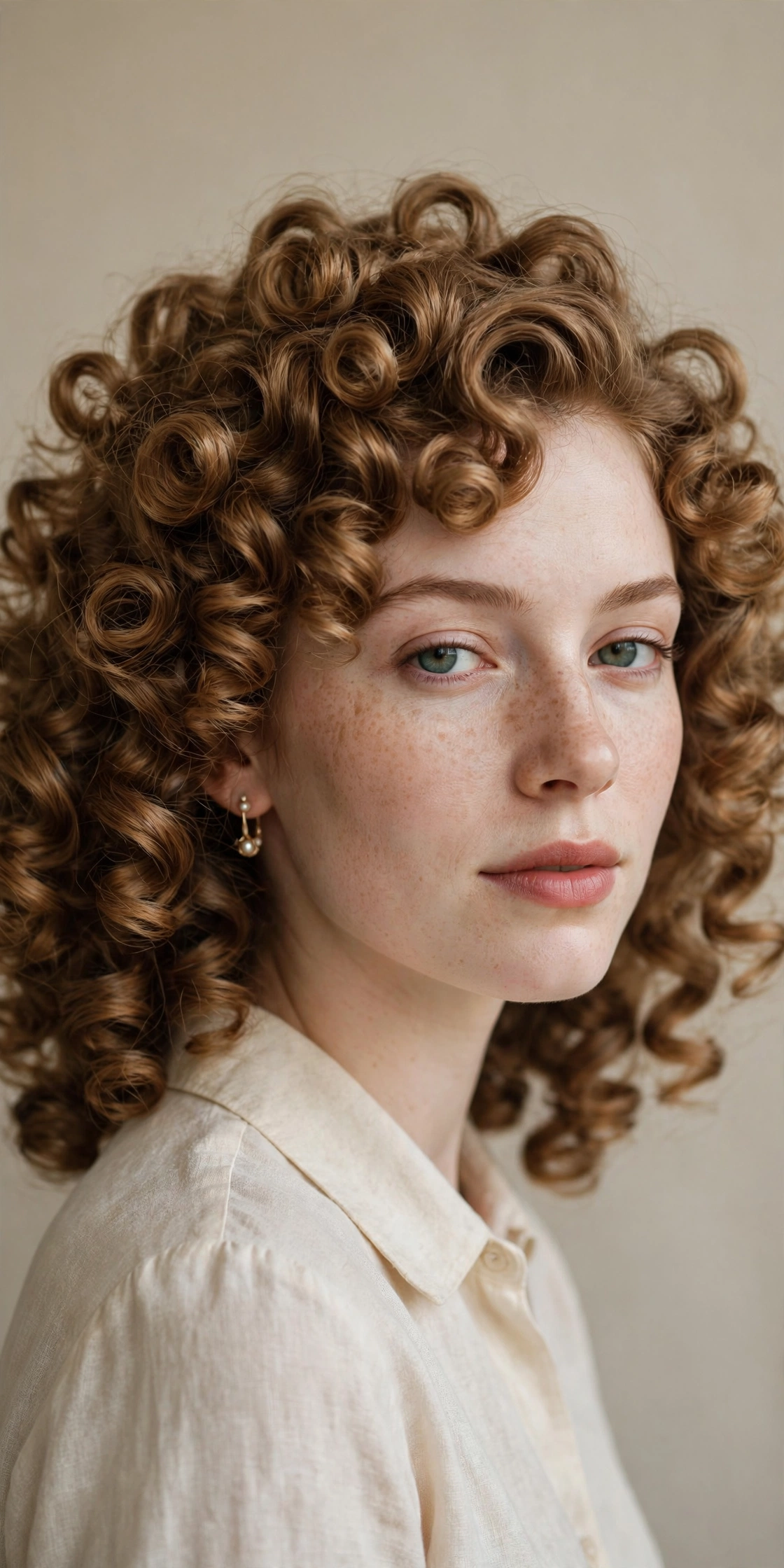 Cherub Curls hairstyle