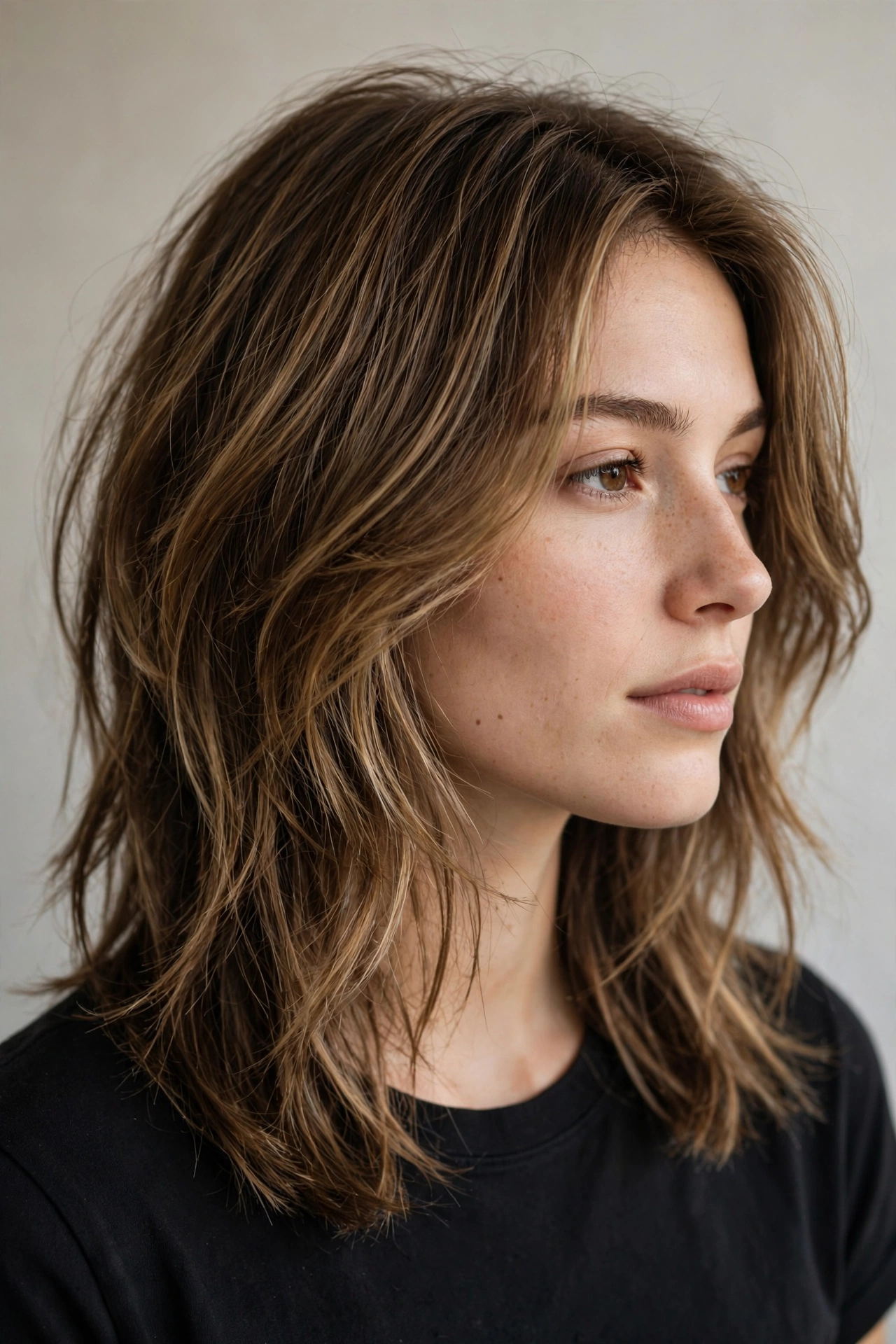 Lived-In Layers hairstyle