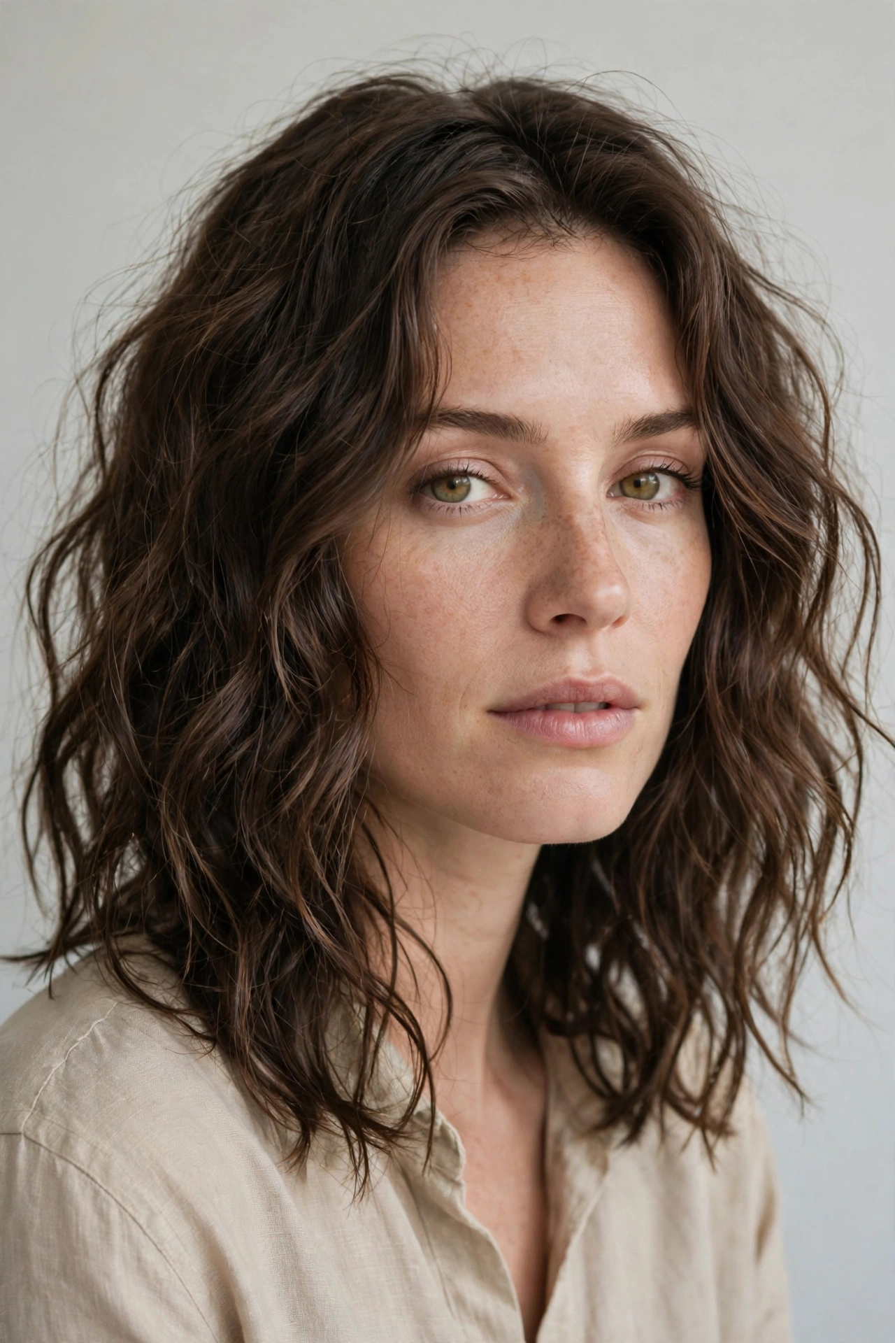 Second-Day Waves hairstyle