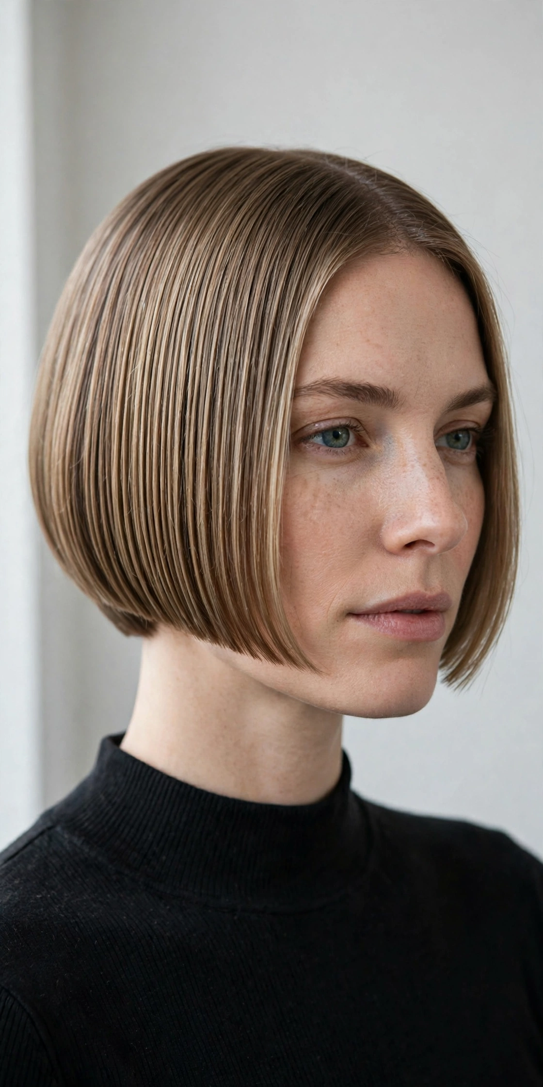Sliced Bob hairstyle