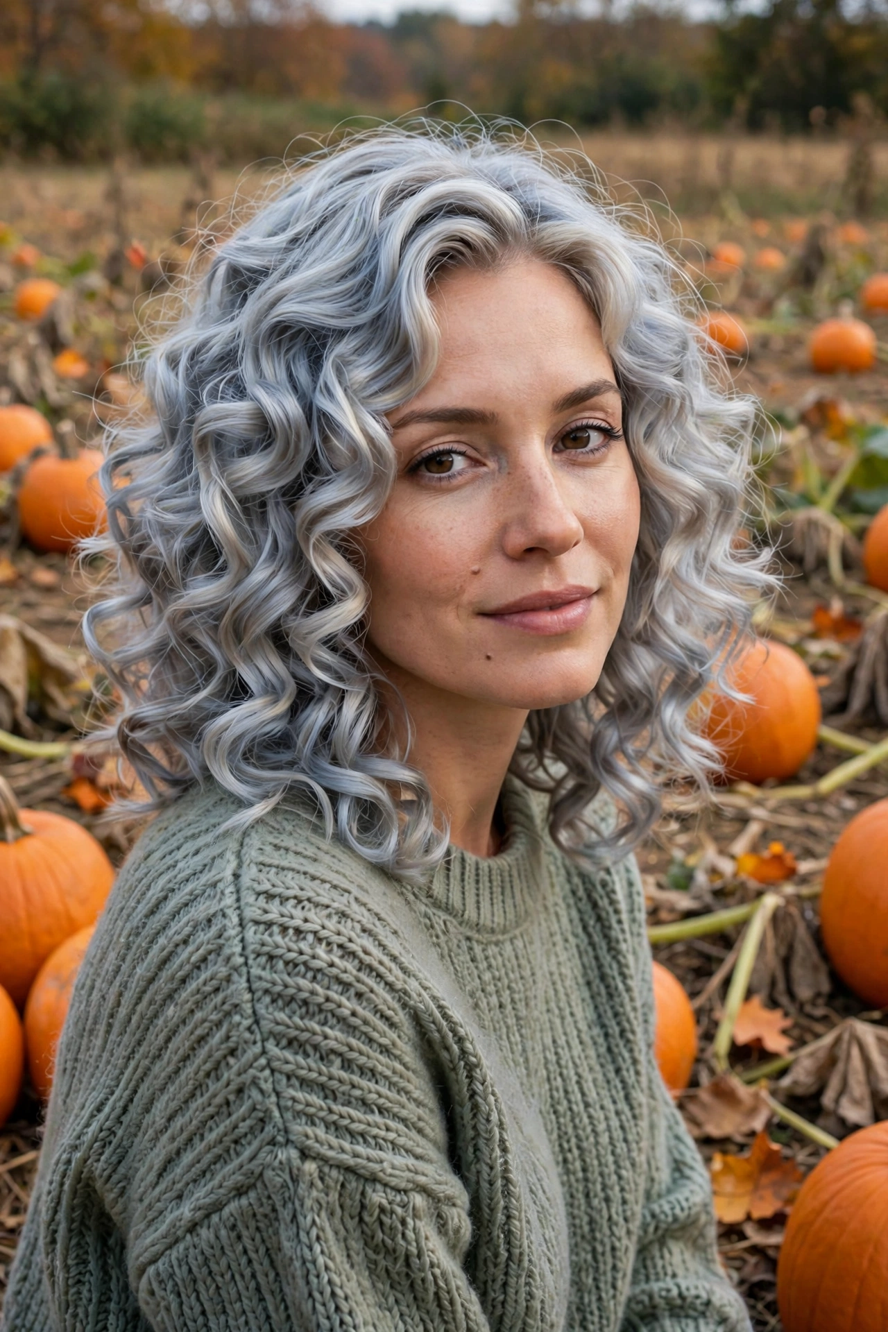 Autumn Frost Curls hairstyle