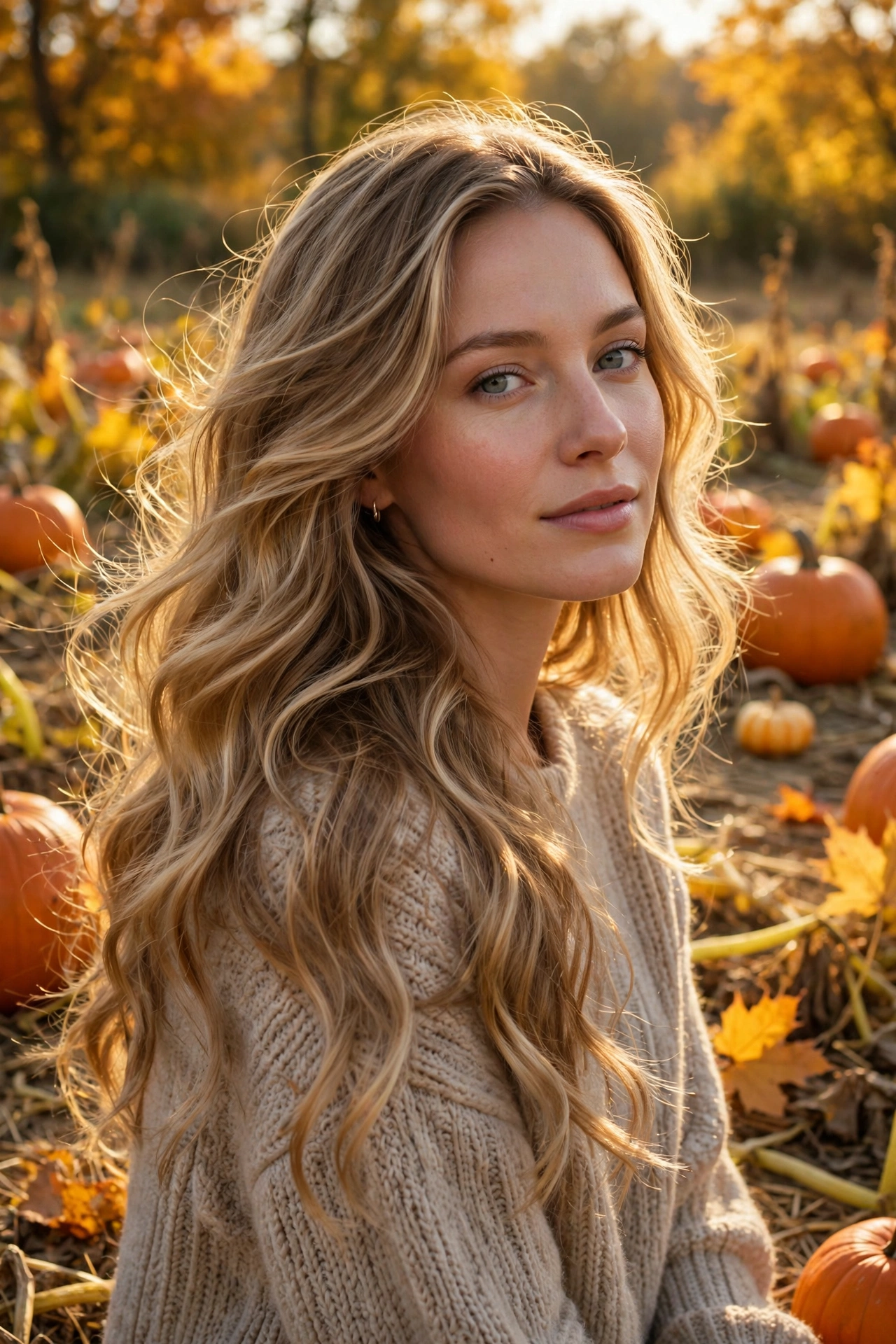 Autumn Light Waves hairstyle