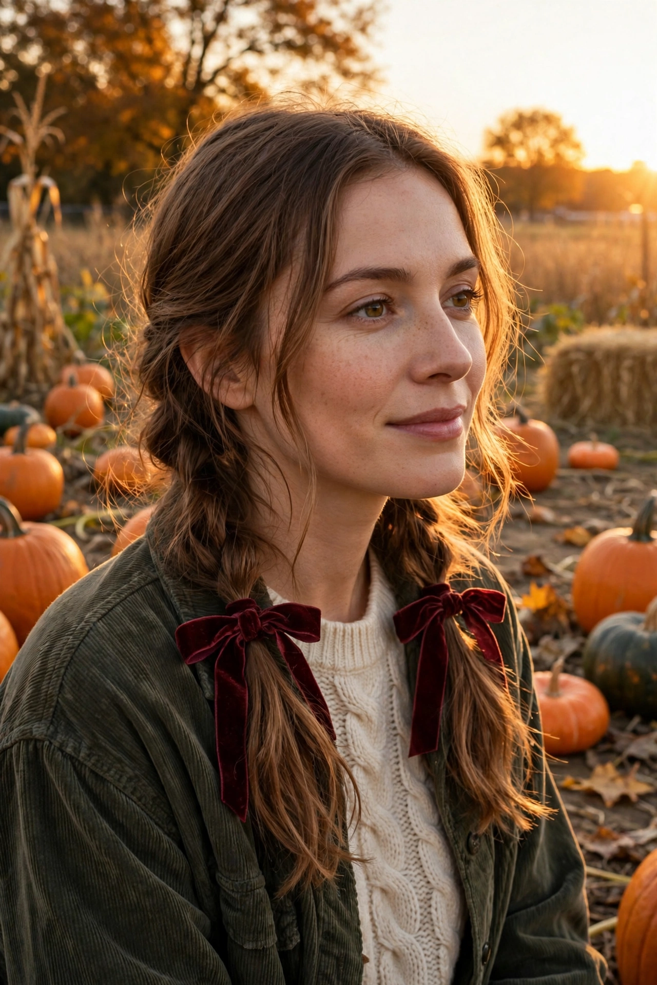 Golden Hour Pigtails hairstyle