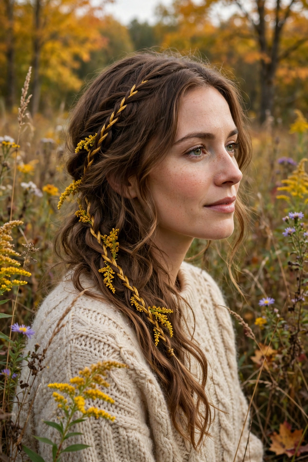 Goldenrod Braid hairstyle