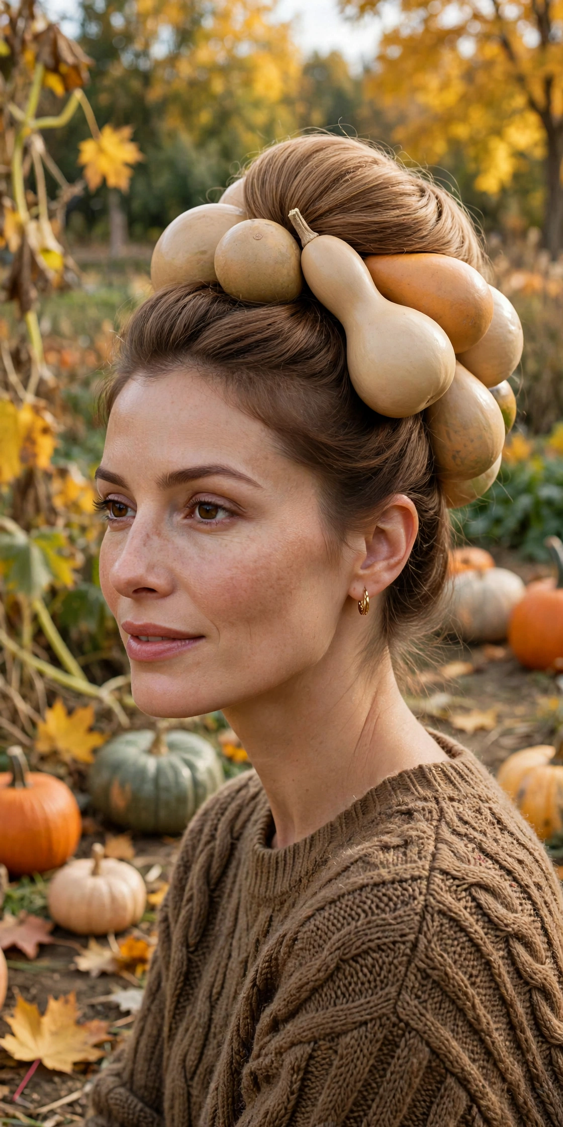 Gourd Updo hairstyle