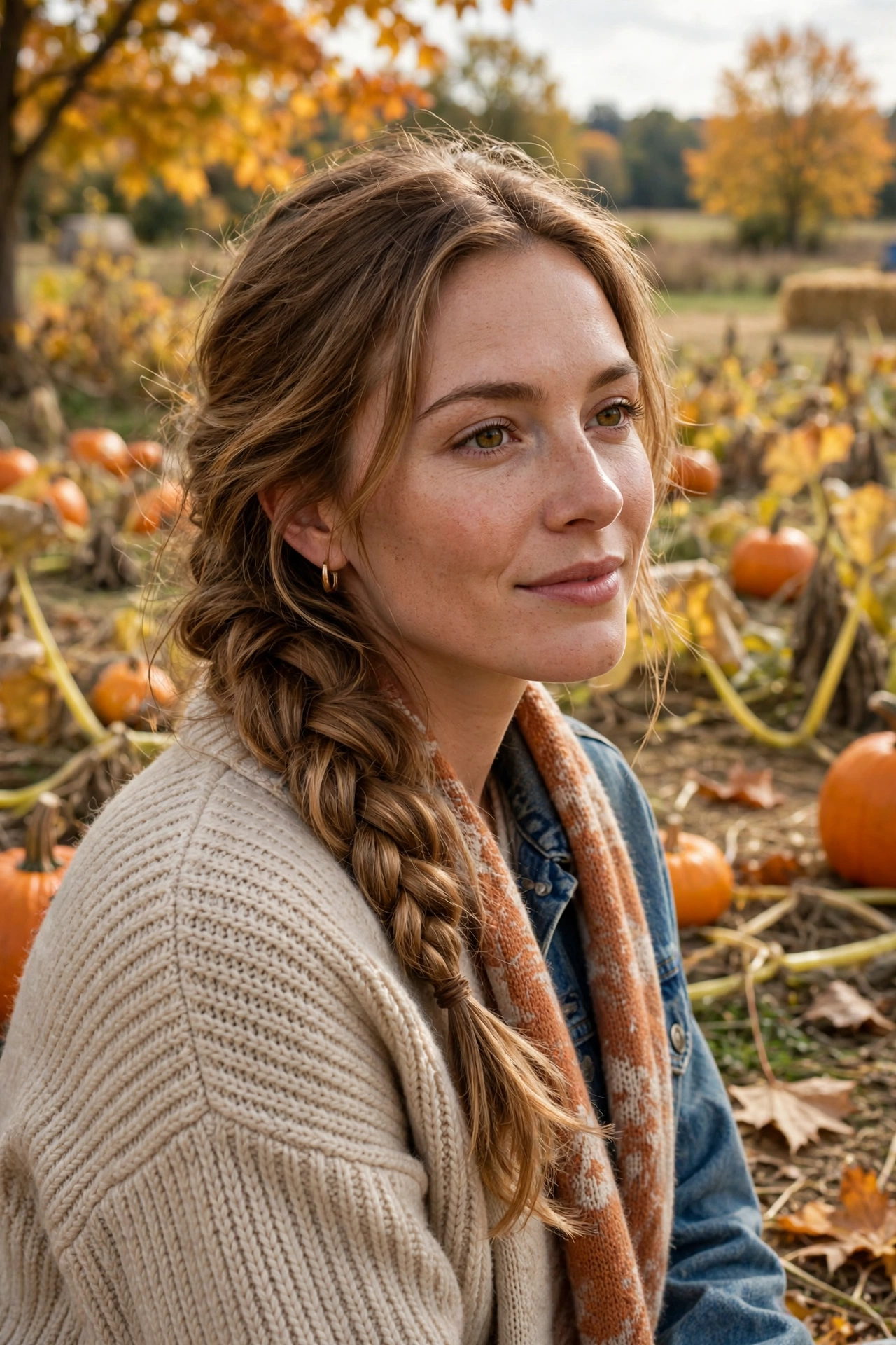 Patch Side Braid hairstyle