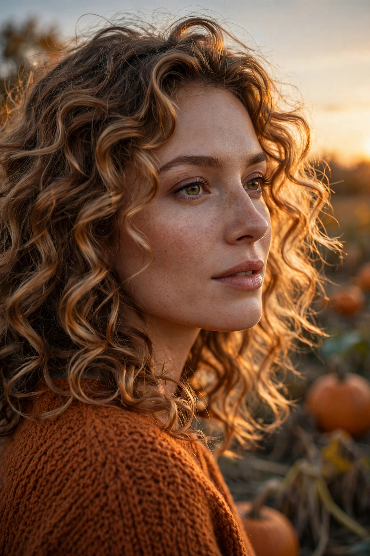 Harvest Sunset Curls