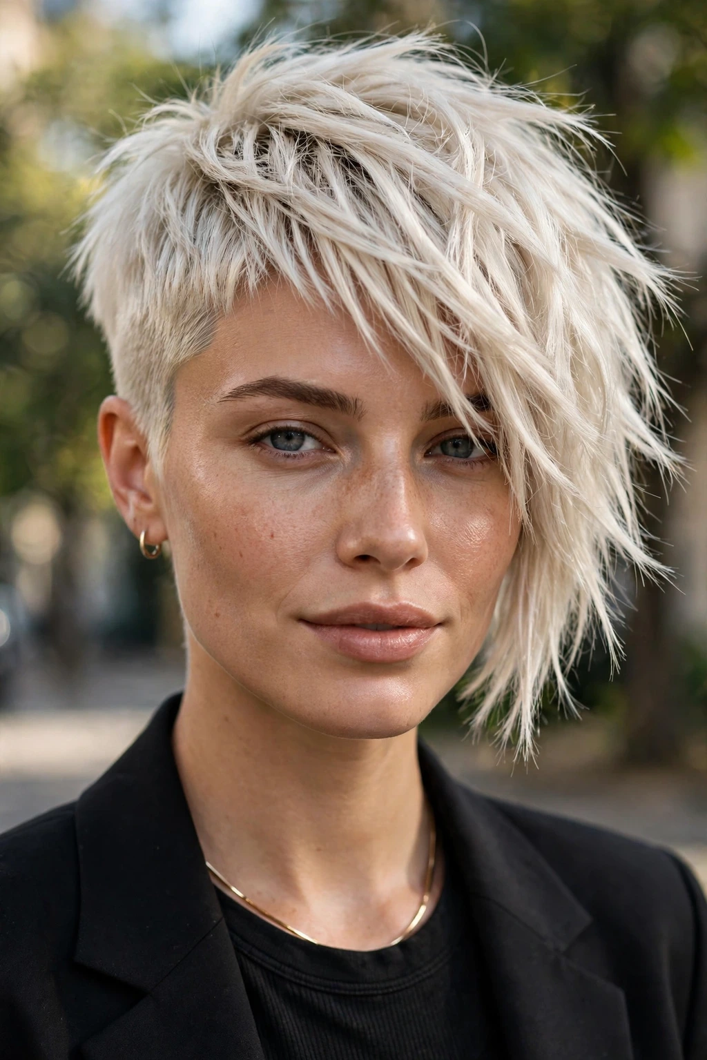 Asymmetric cut