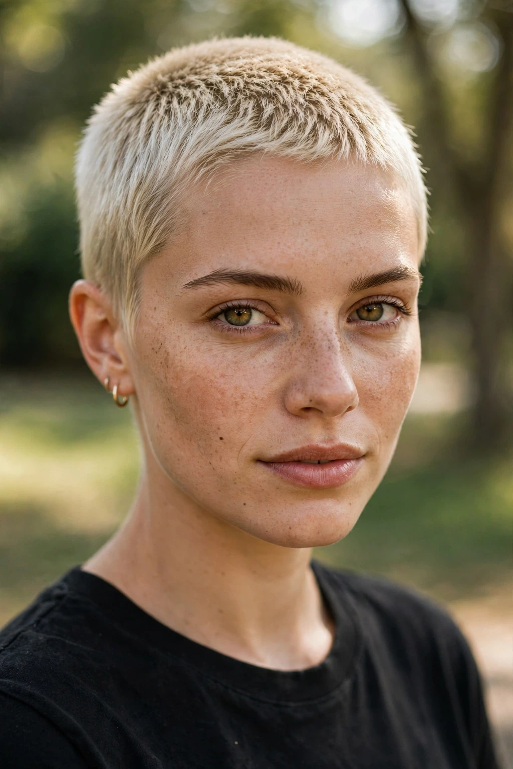 Buzzed pixie