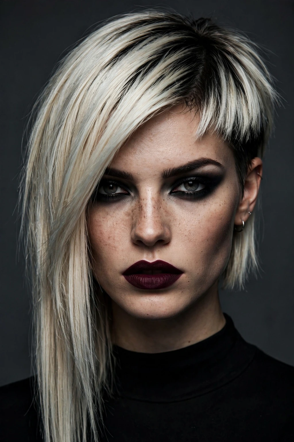 Asymmetrical edge bob