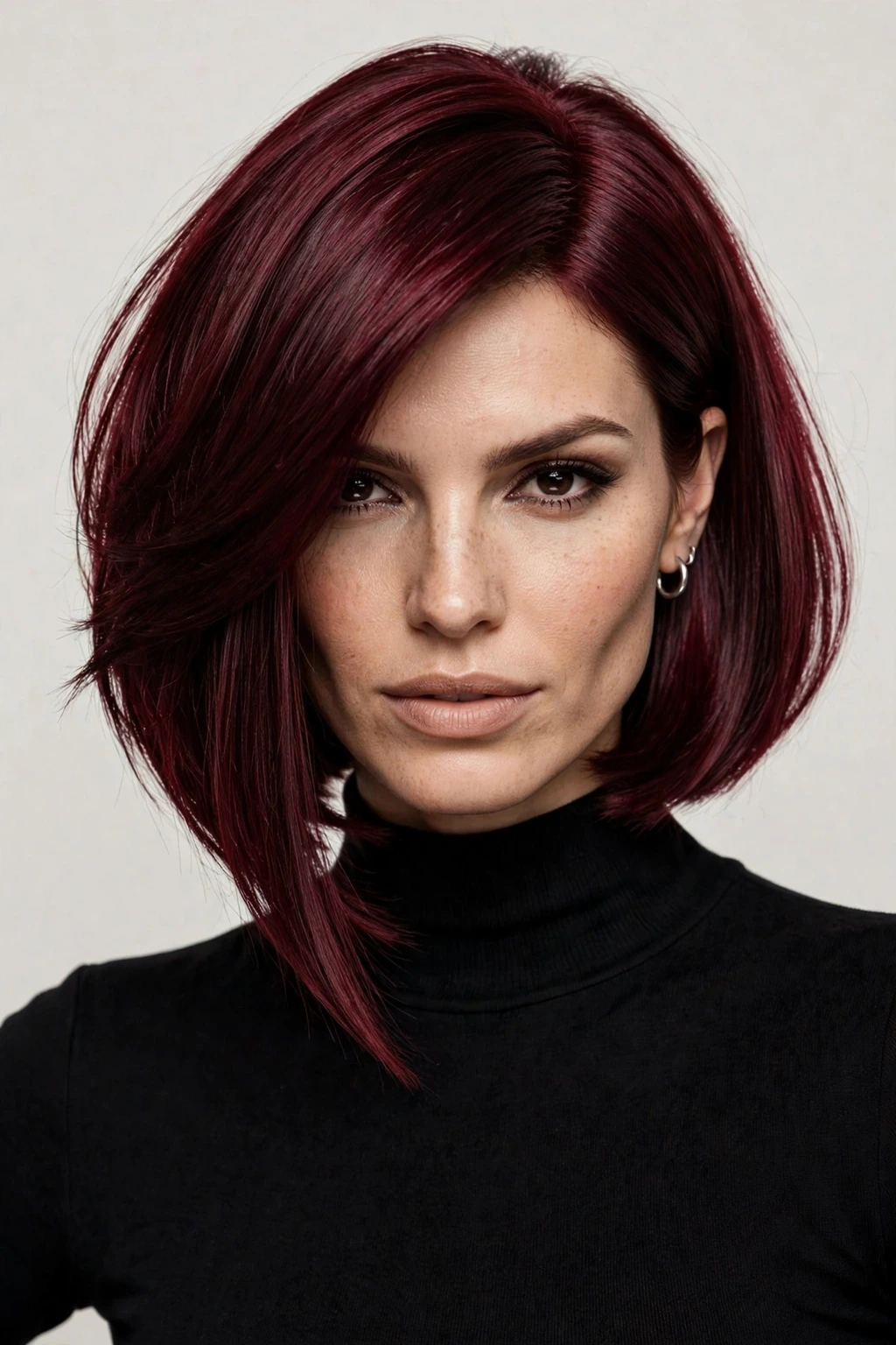 Dramatic A-line bob