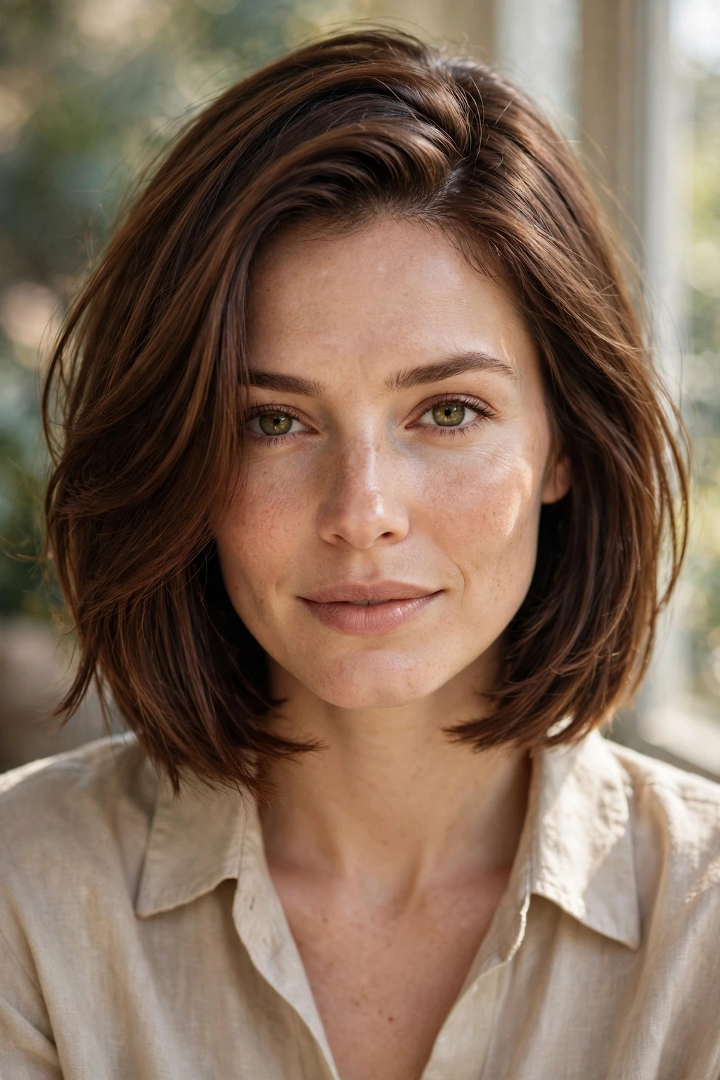 Shoulder part bob