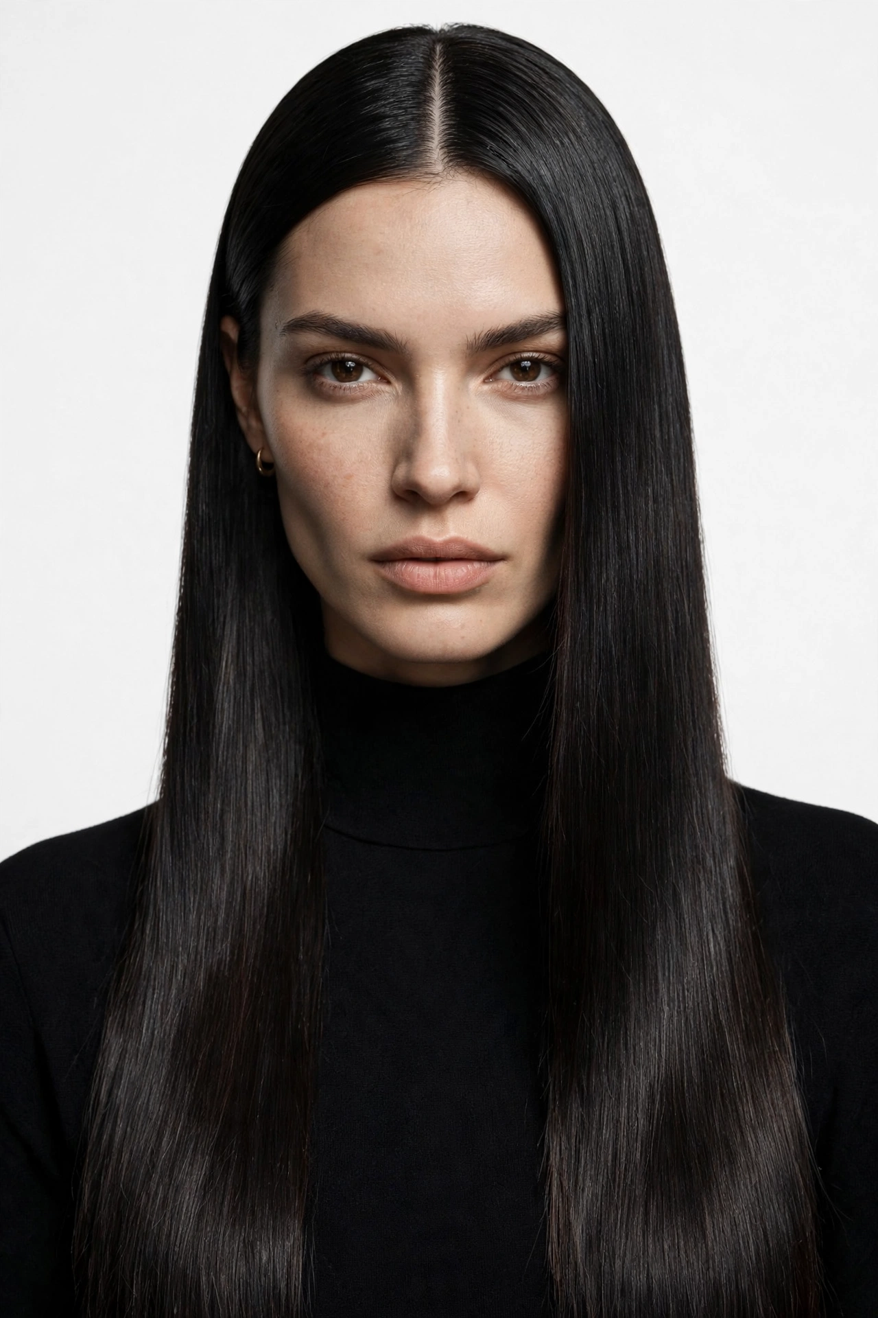 The Center Part hairstyle