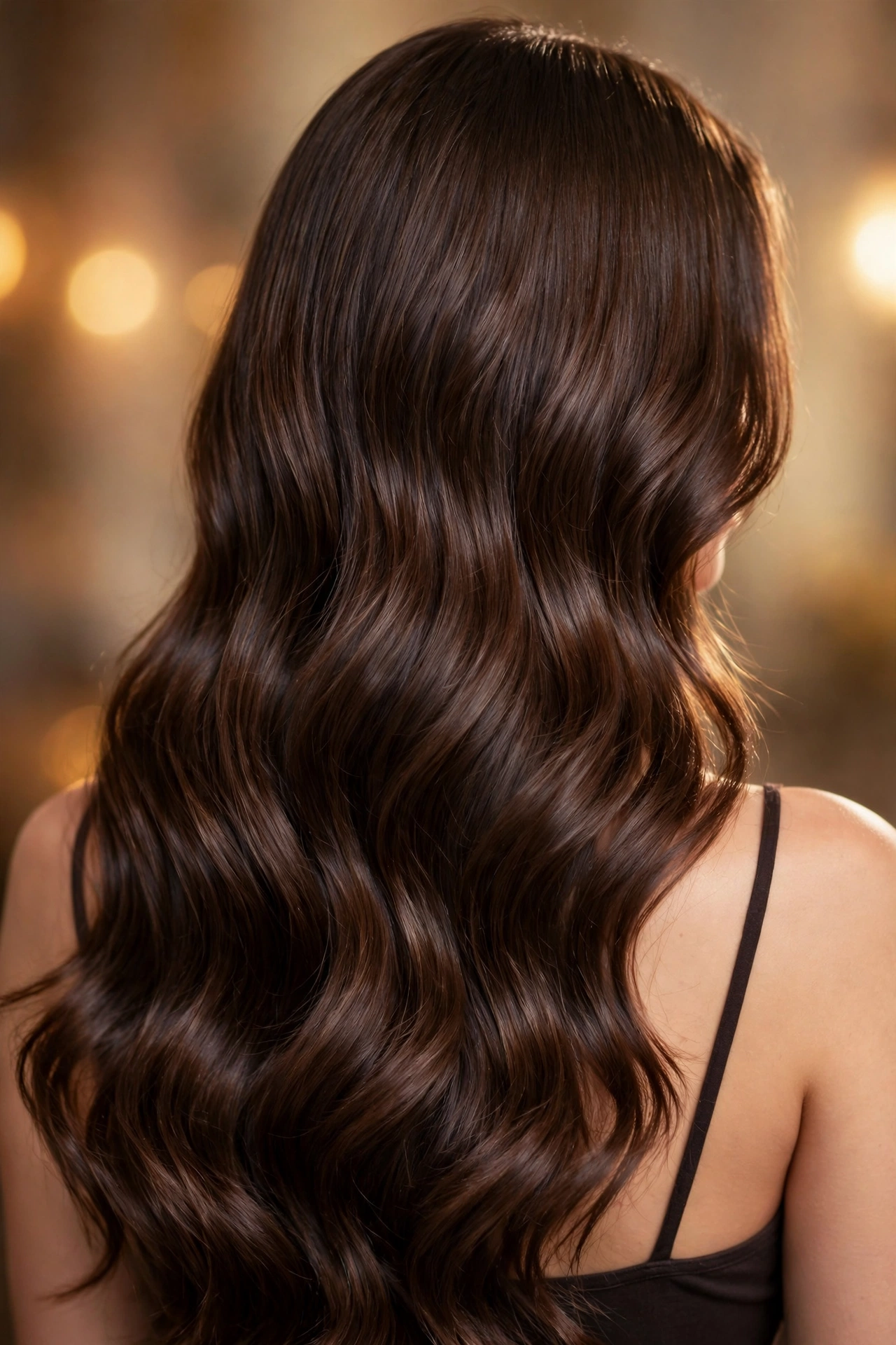 Chocolate Brown hairstyle
