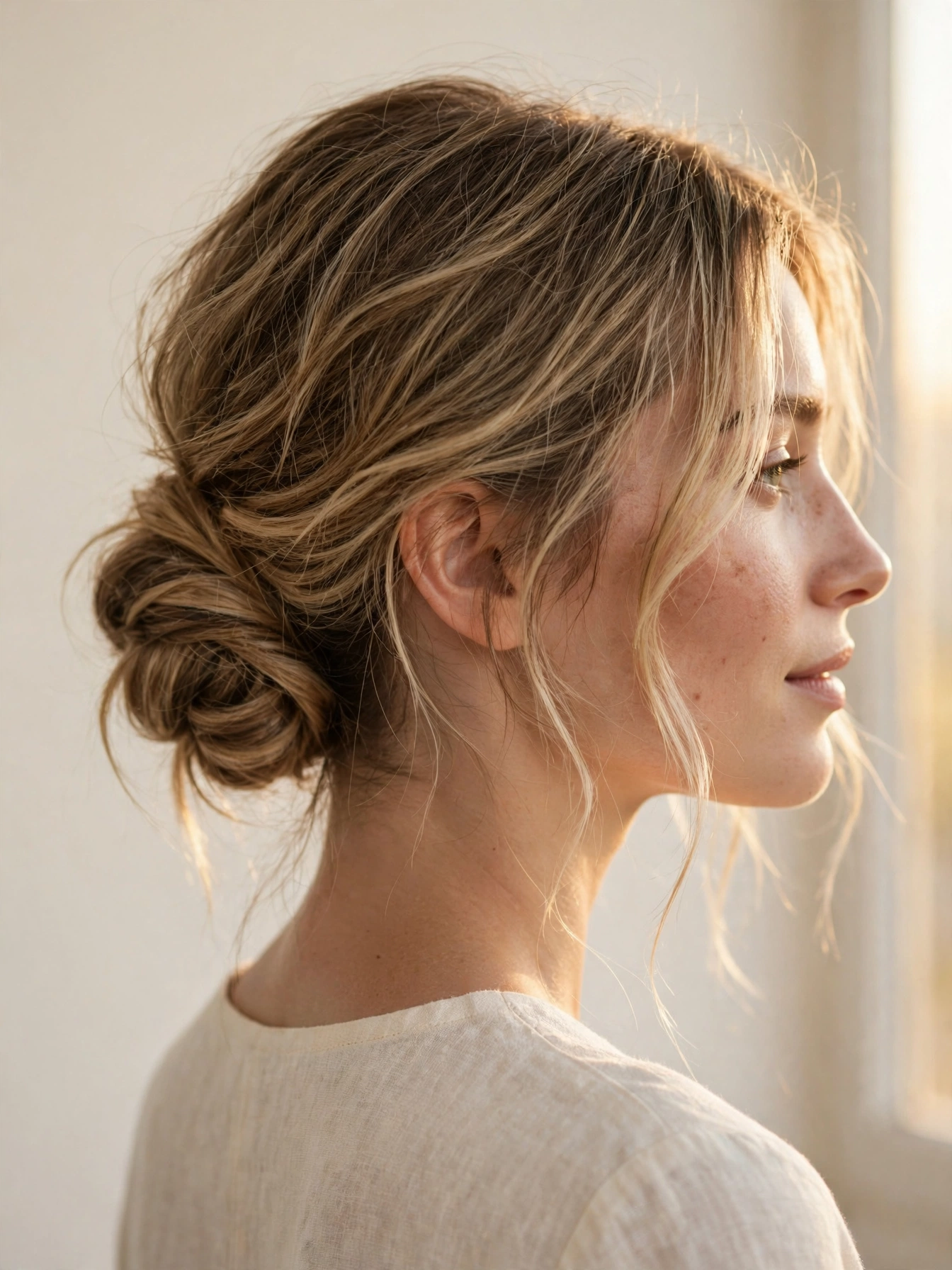 The Effortless Chignon hairstyle
