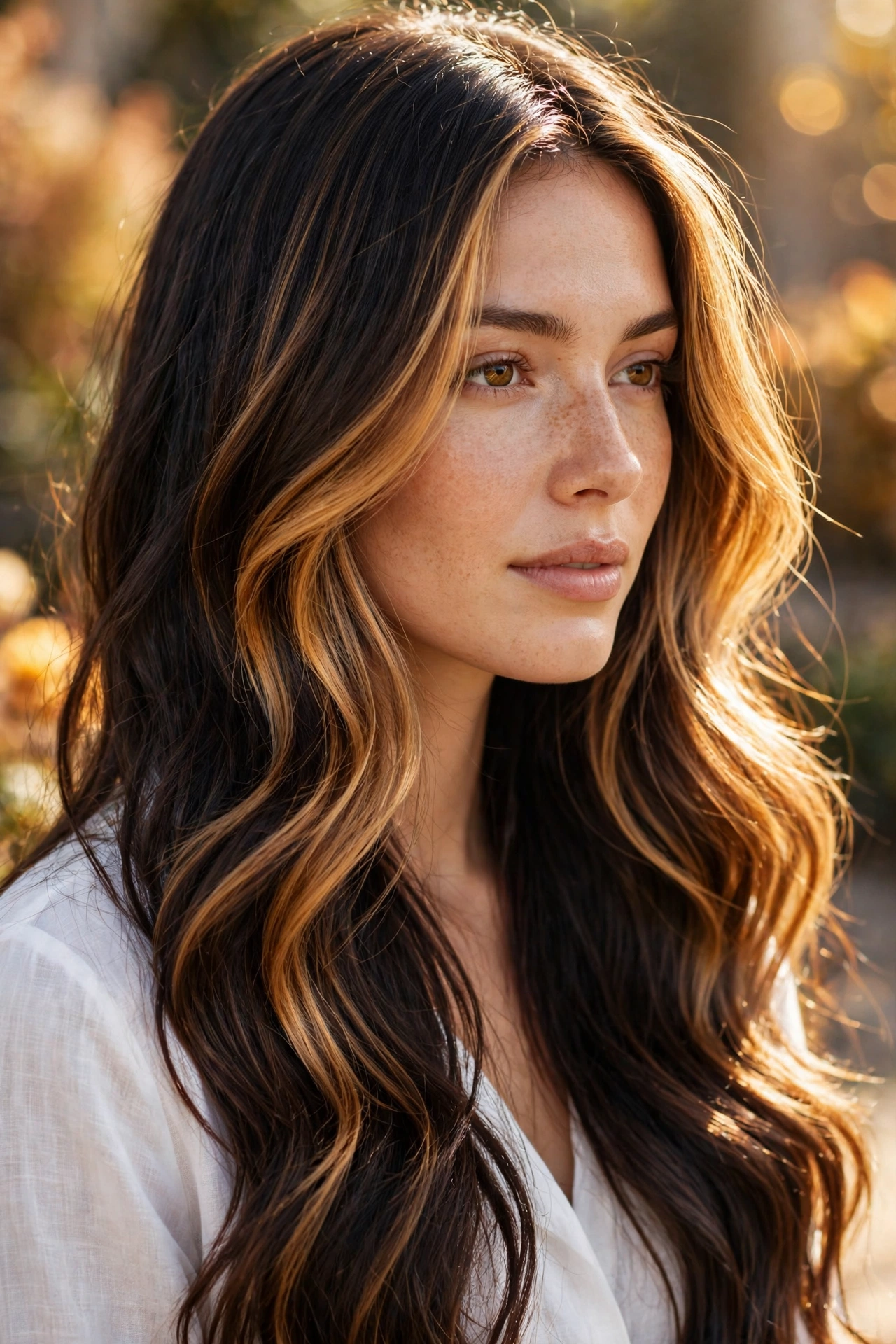 Face-Framing Balayage hairstyle