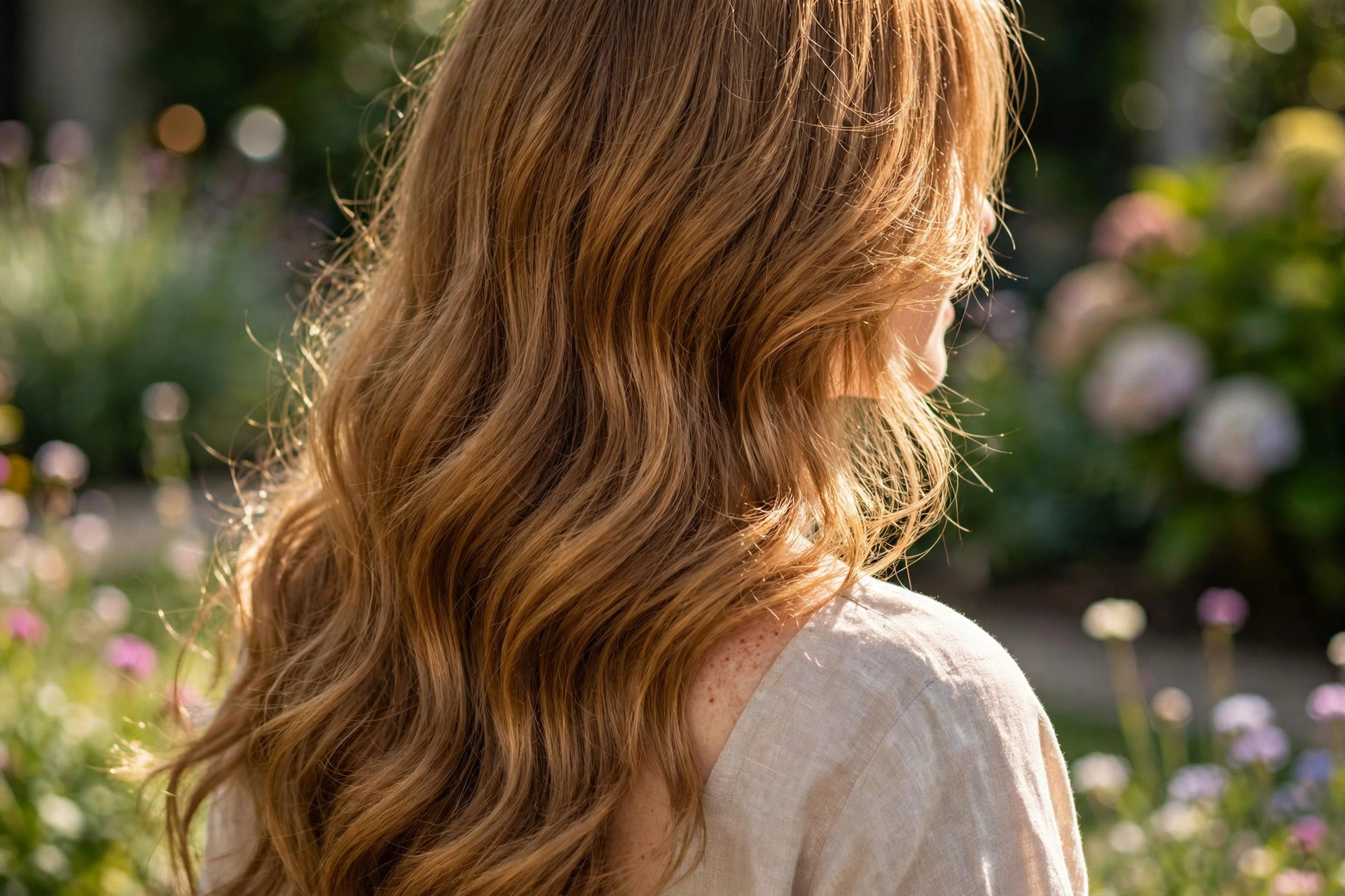 Golden Brown hairstyle