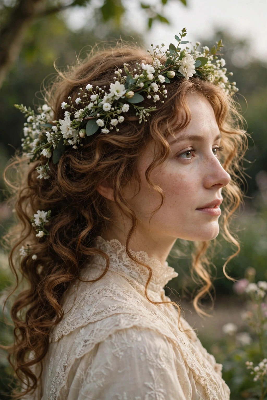 Flower crown Victorian