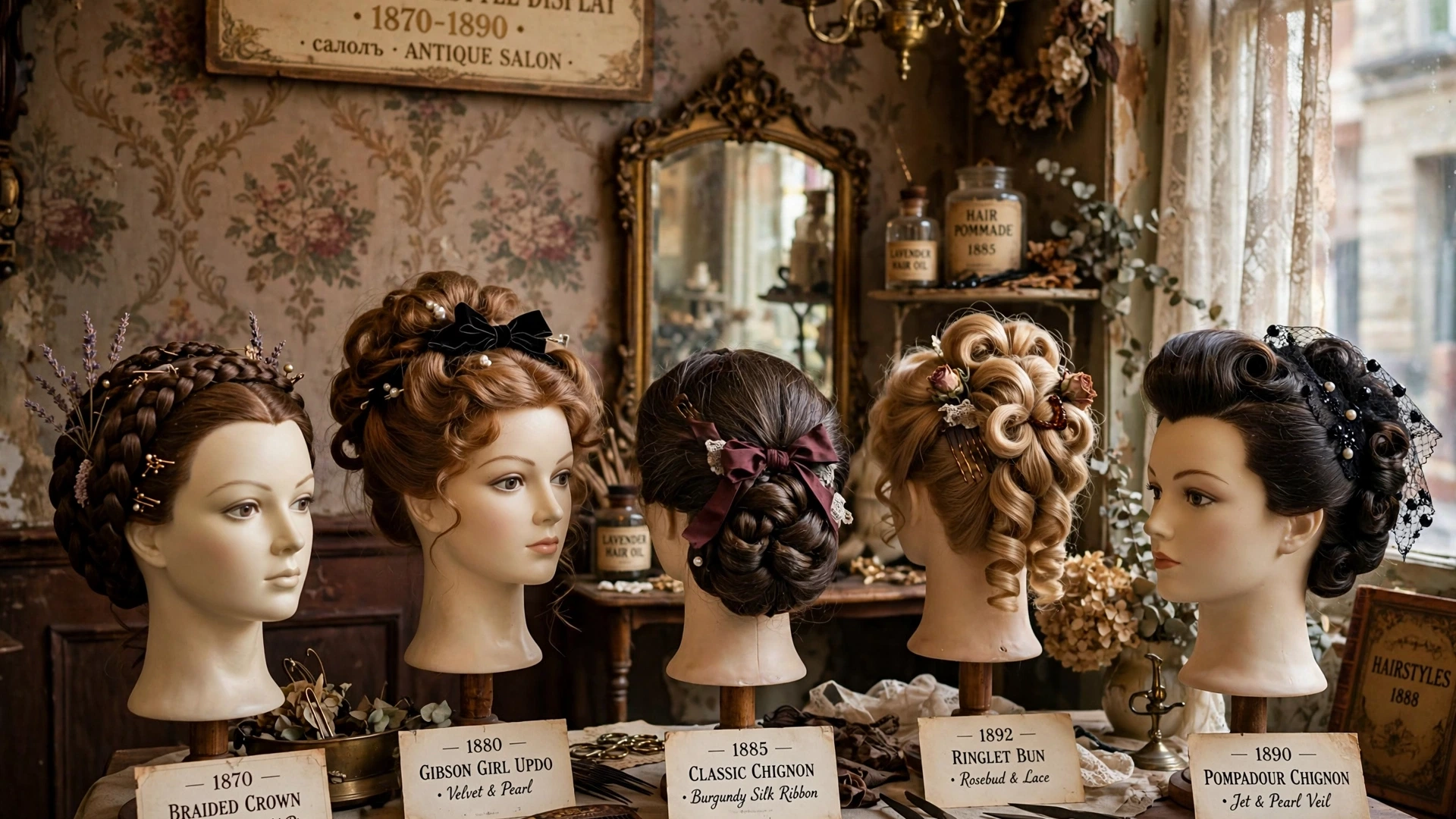 Victorian hairstyles inspiration