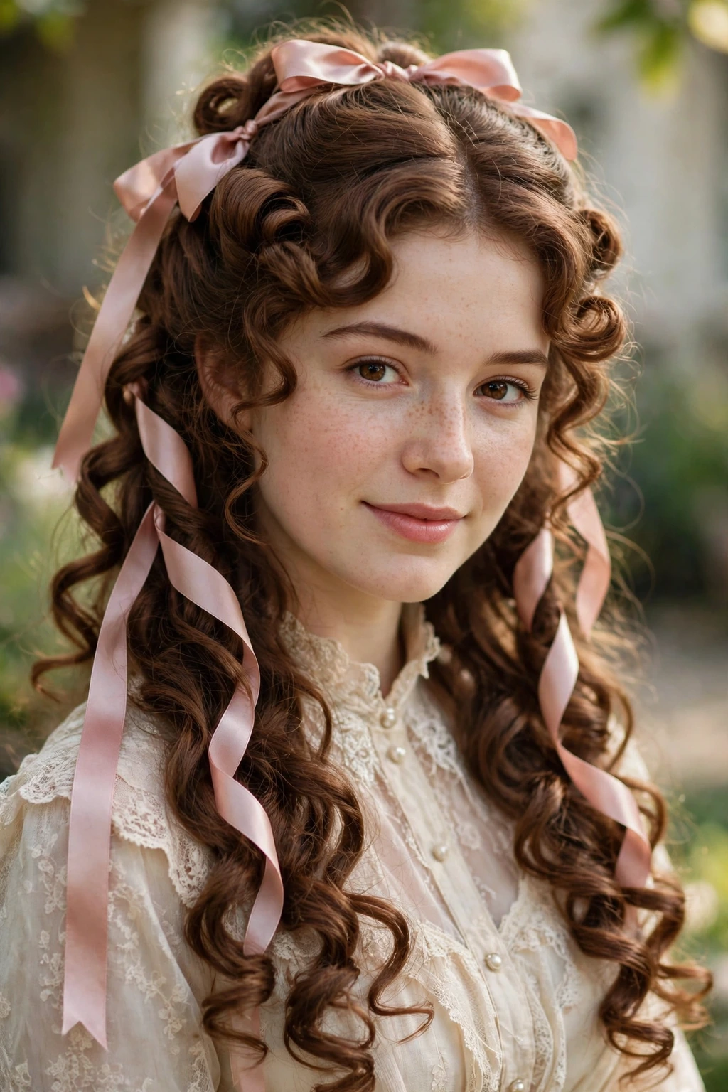 Ribboned ringlets