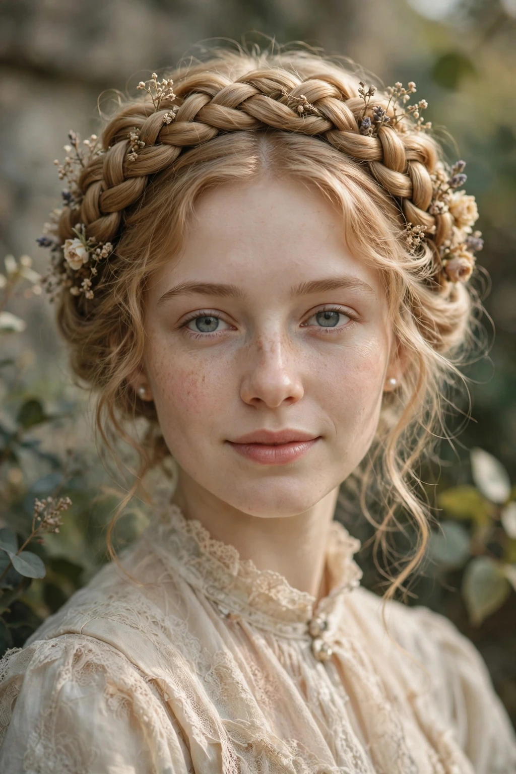 Victorian wreath braid