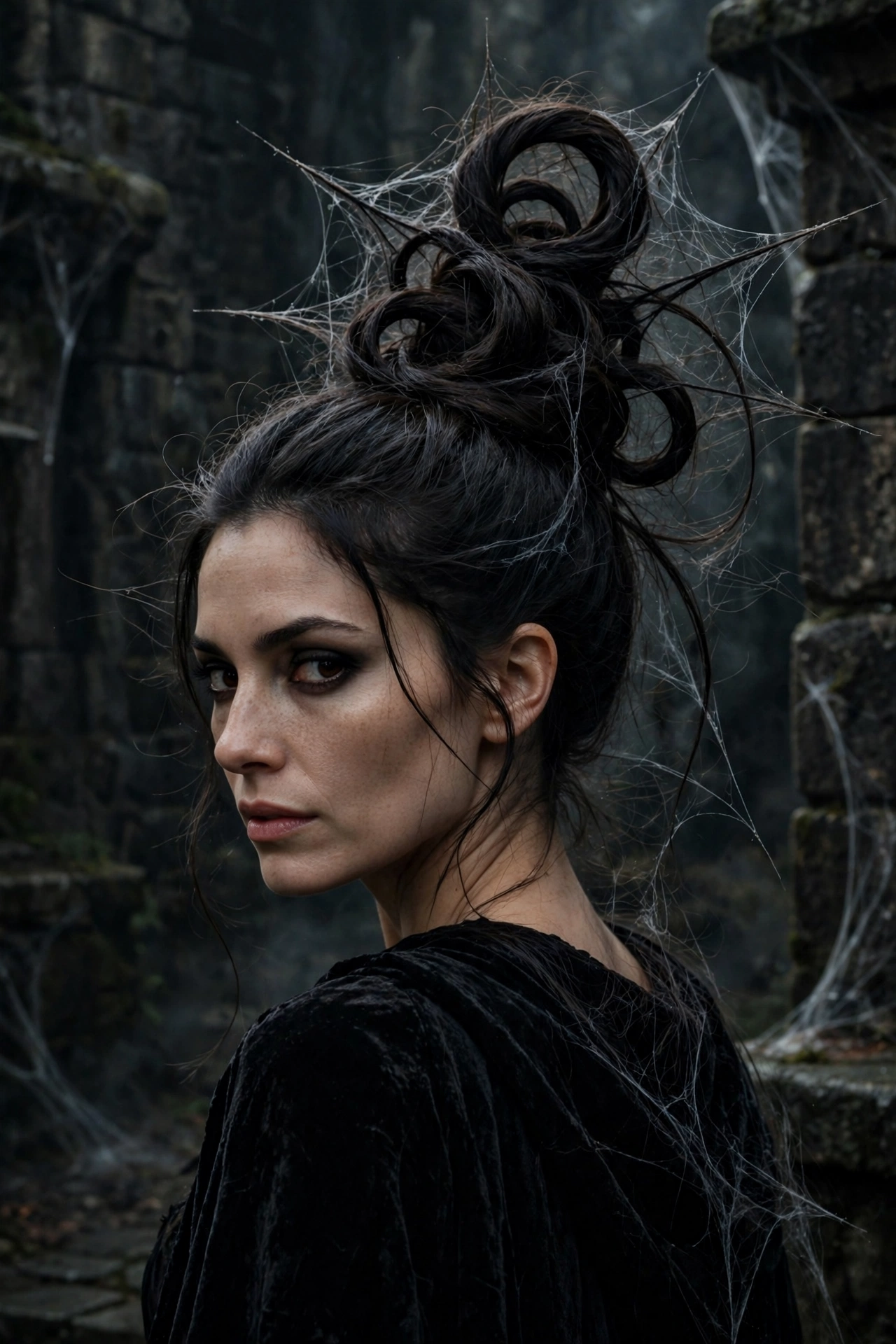 The Crypt Keeper Bun hairstyle