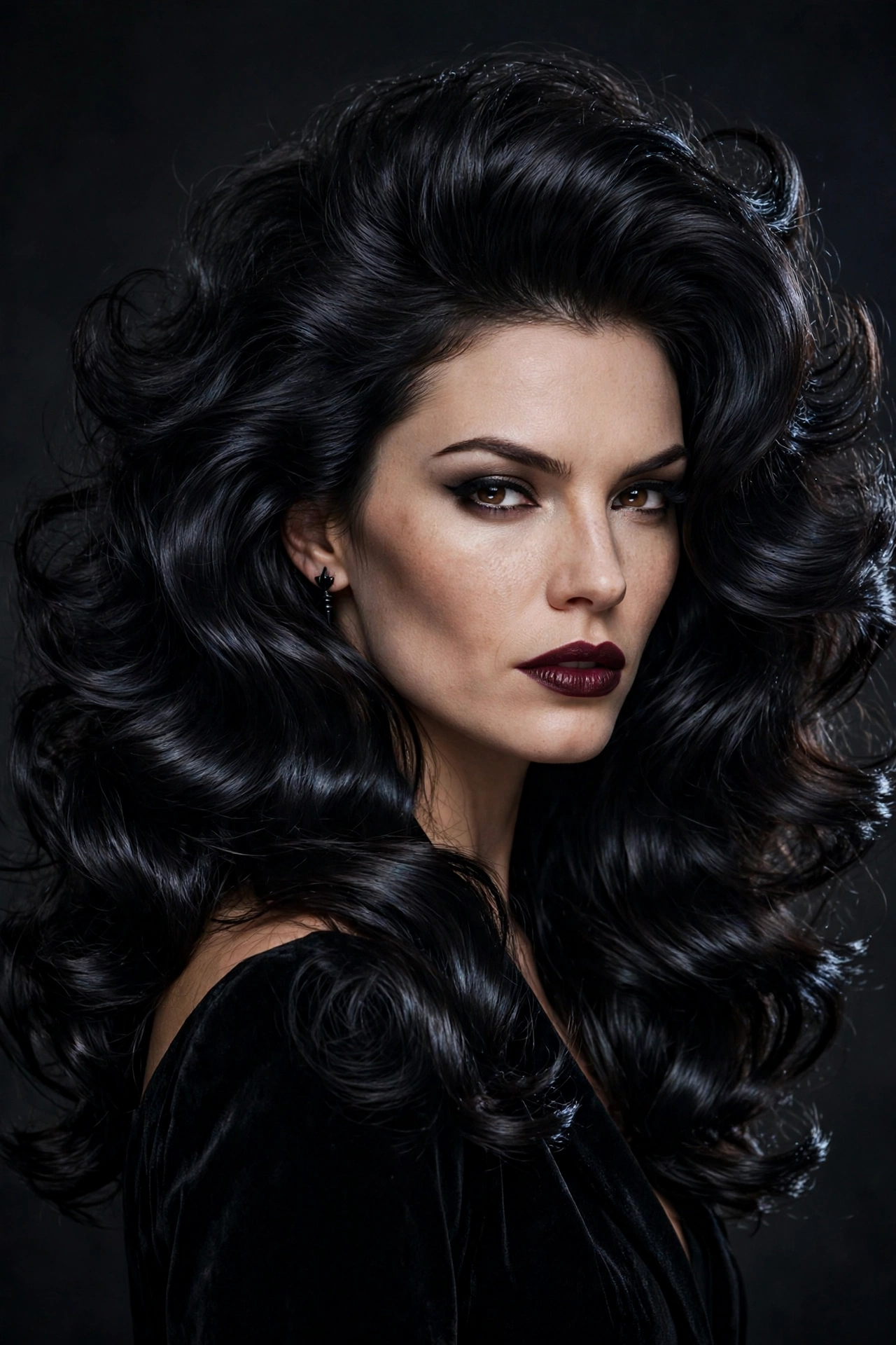 The Vampire Blowout hairstyle