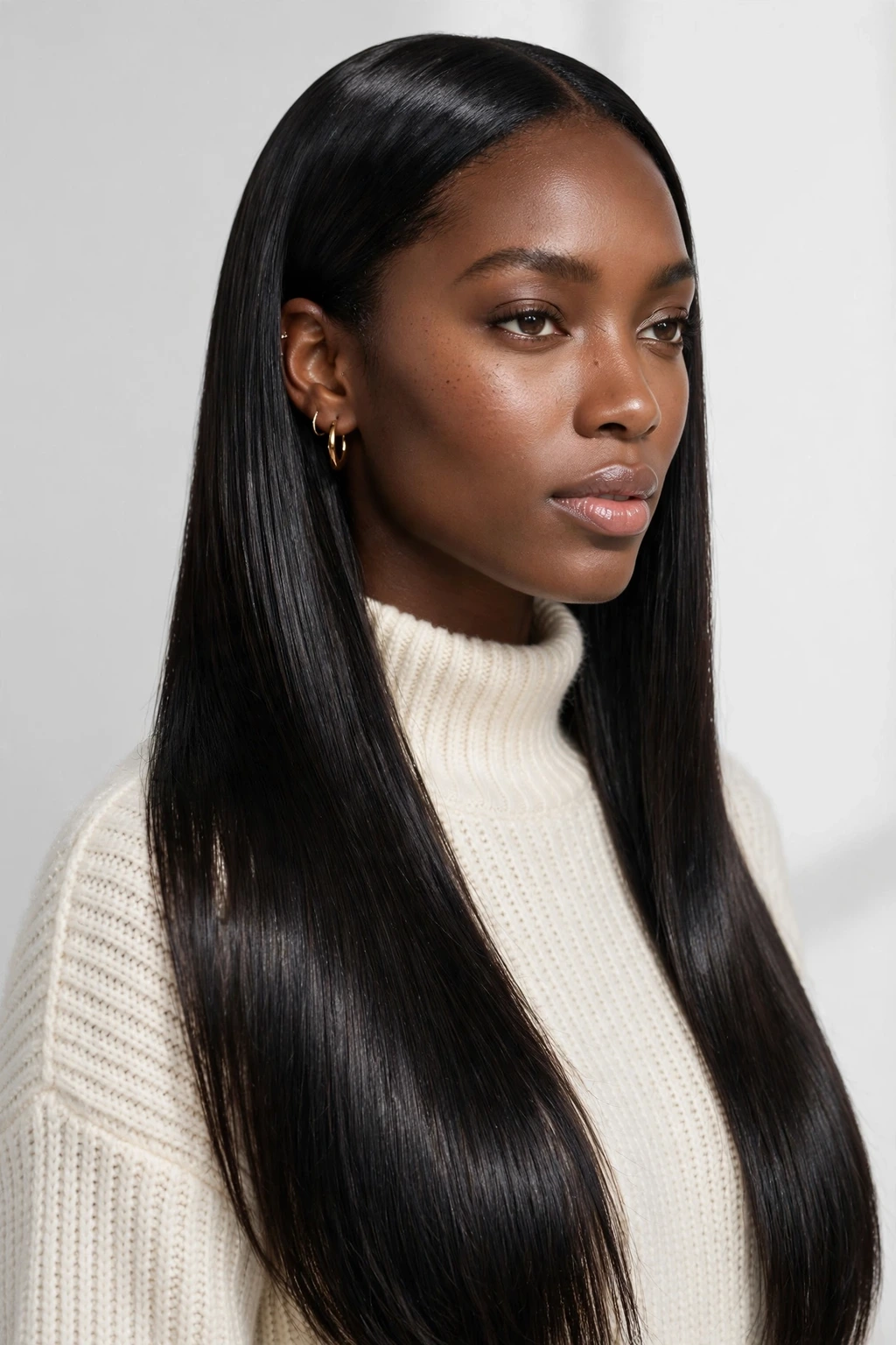 The Silk Press hairstyle